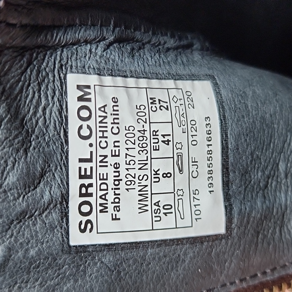 SOREL Blake Bootie Blackened Brown Double Side Zip Boots - Picture 16 of 16